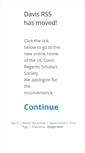Mobile Screenshot of davisrss.org